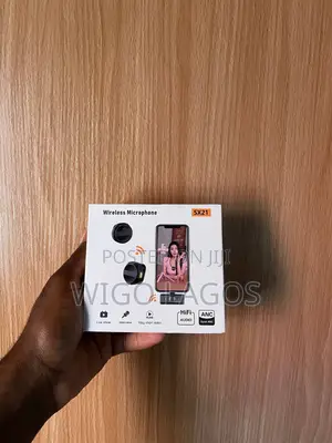 SX21 Wireless Microphone iPhone & Android Phone Content Creation Tool