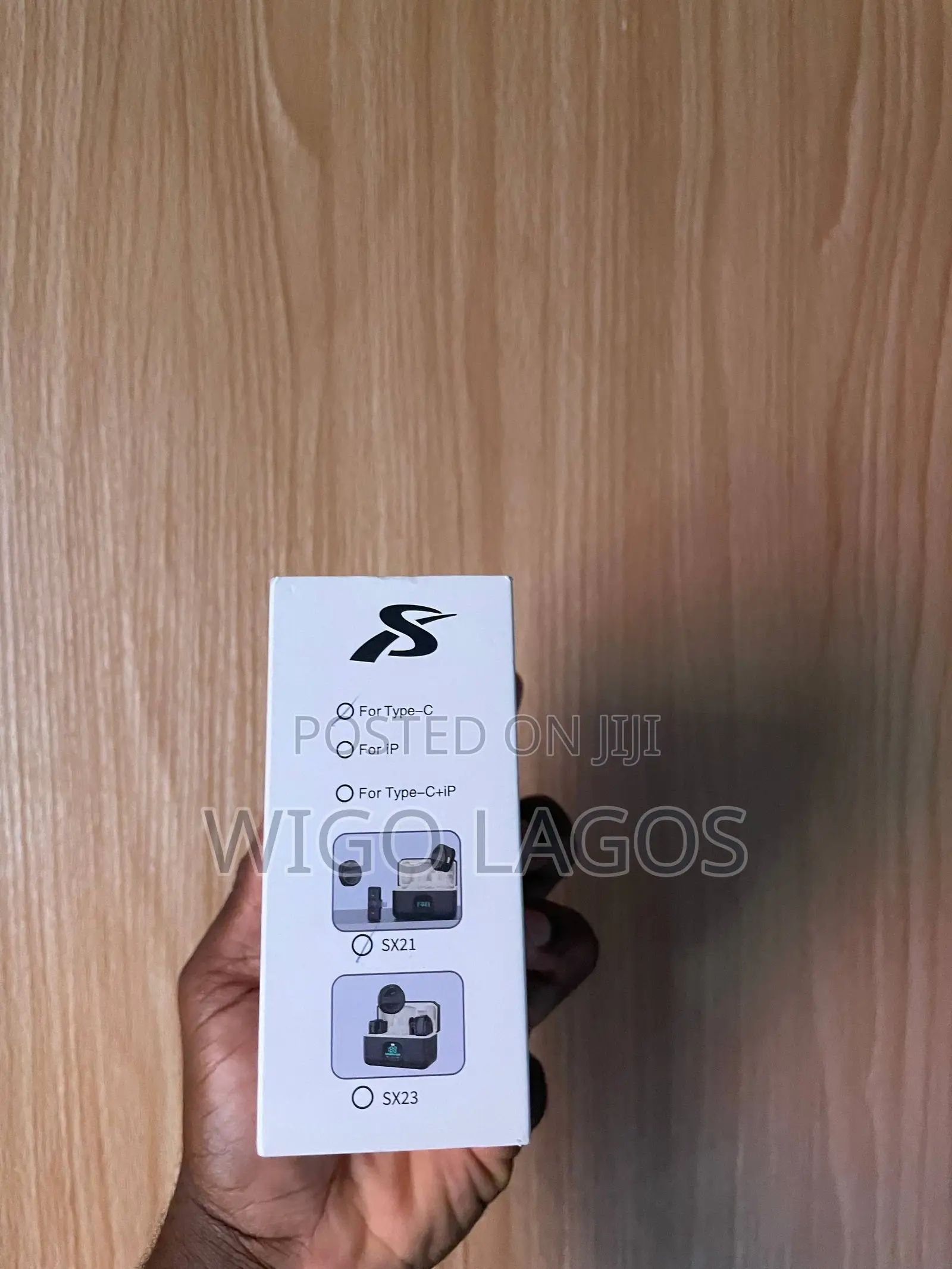 SX21 Wireless Microphone iPhone & Android Phone Content Creation Tool