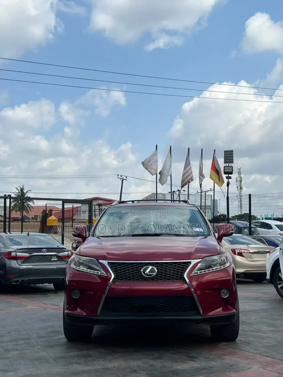 Lexus RX 350 2011 Red