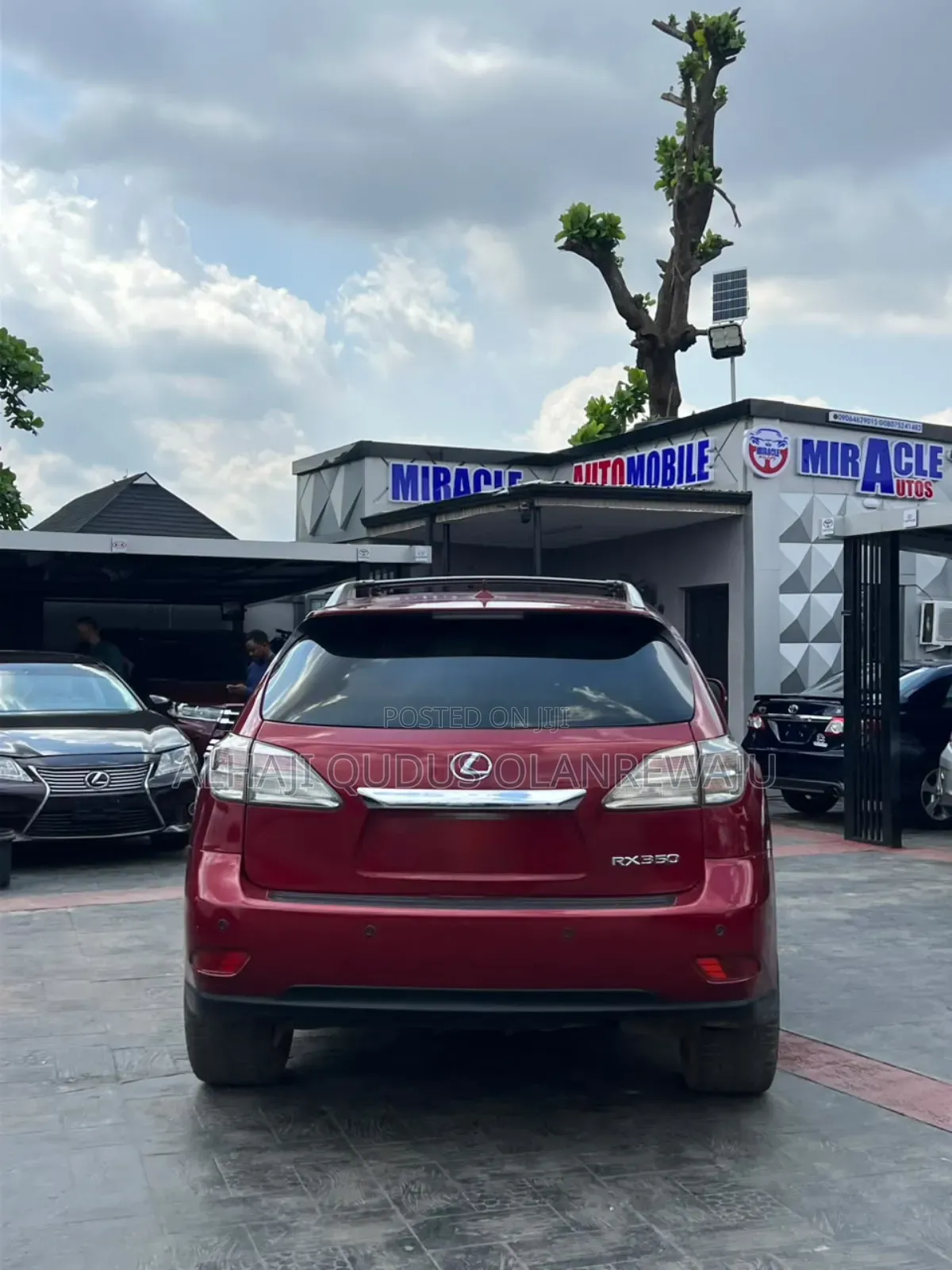 Lexus RX 350 2011 Red