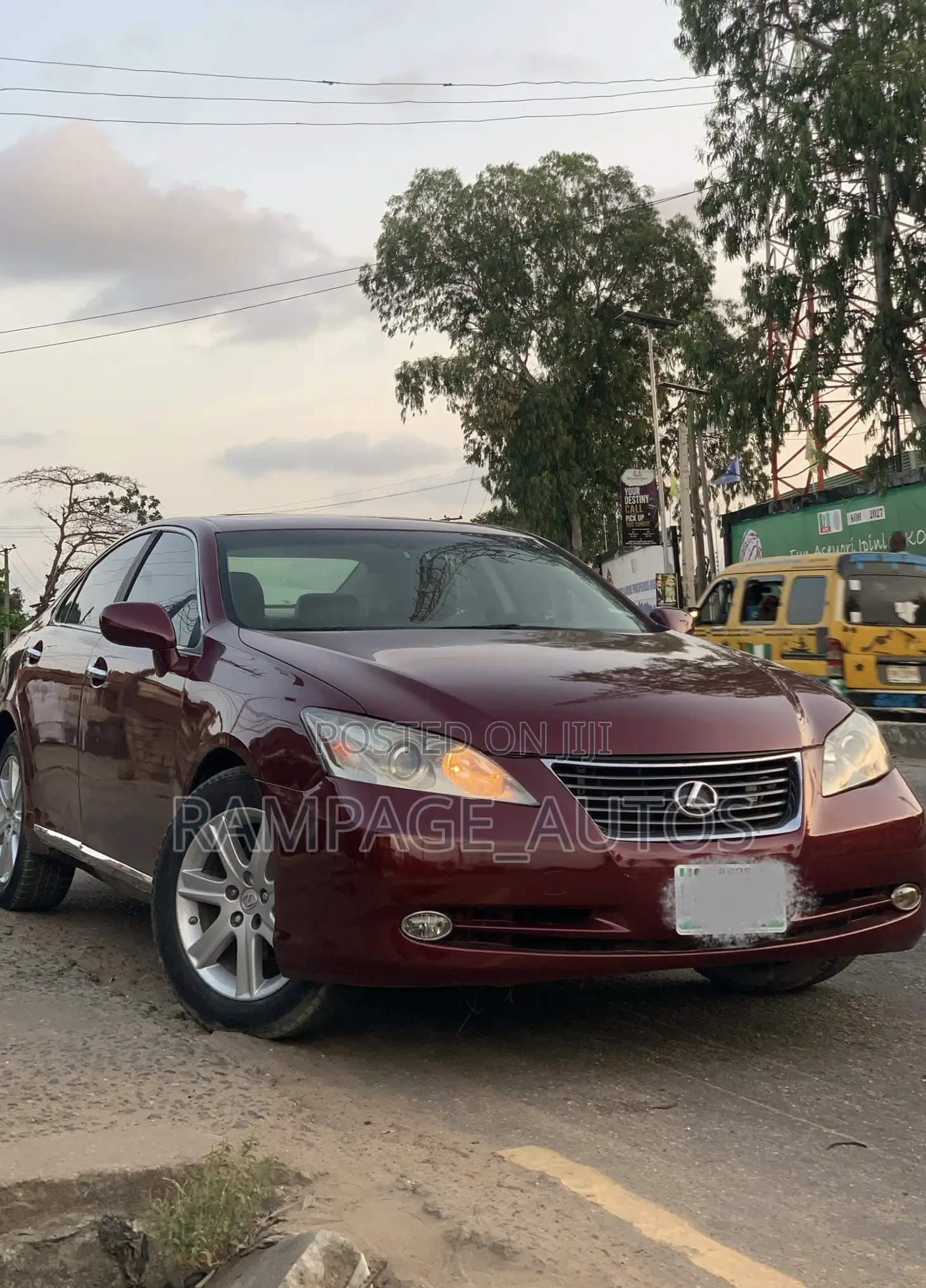 Lexus ES 350 2008 Red