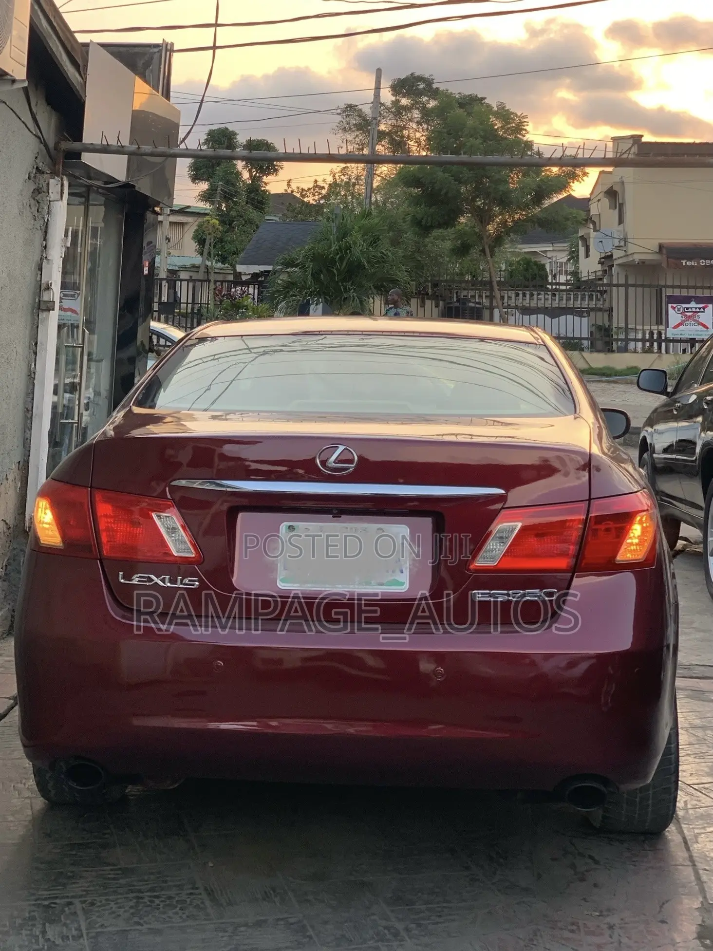 Lexus ES 350 2008 Red