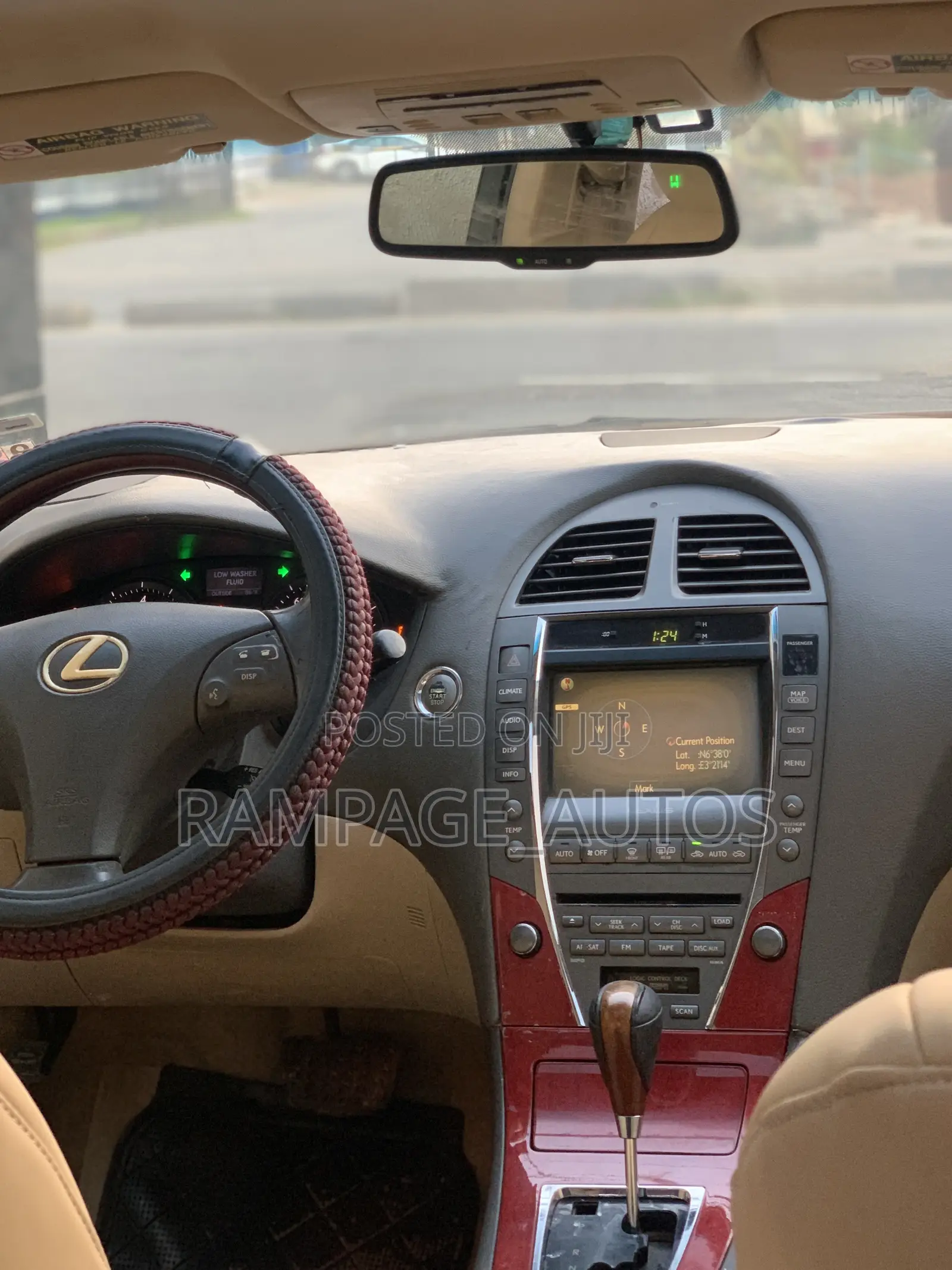 Lexus ES 350 2008 Red