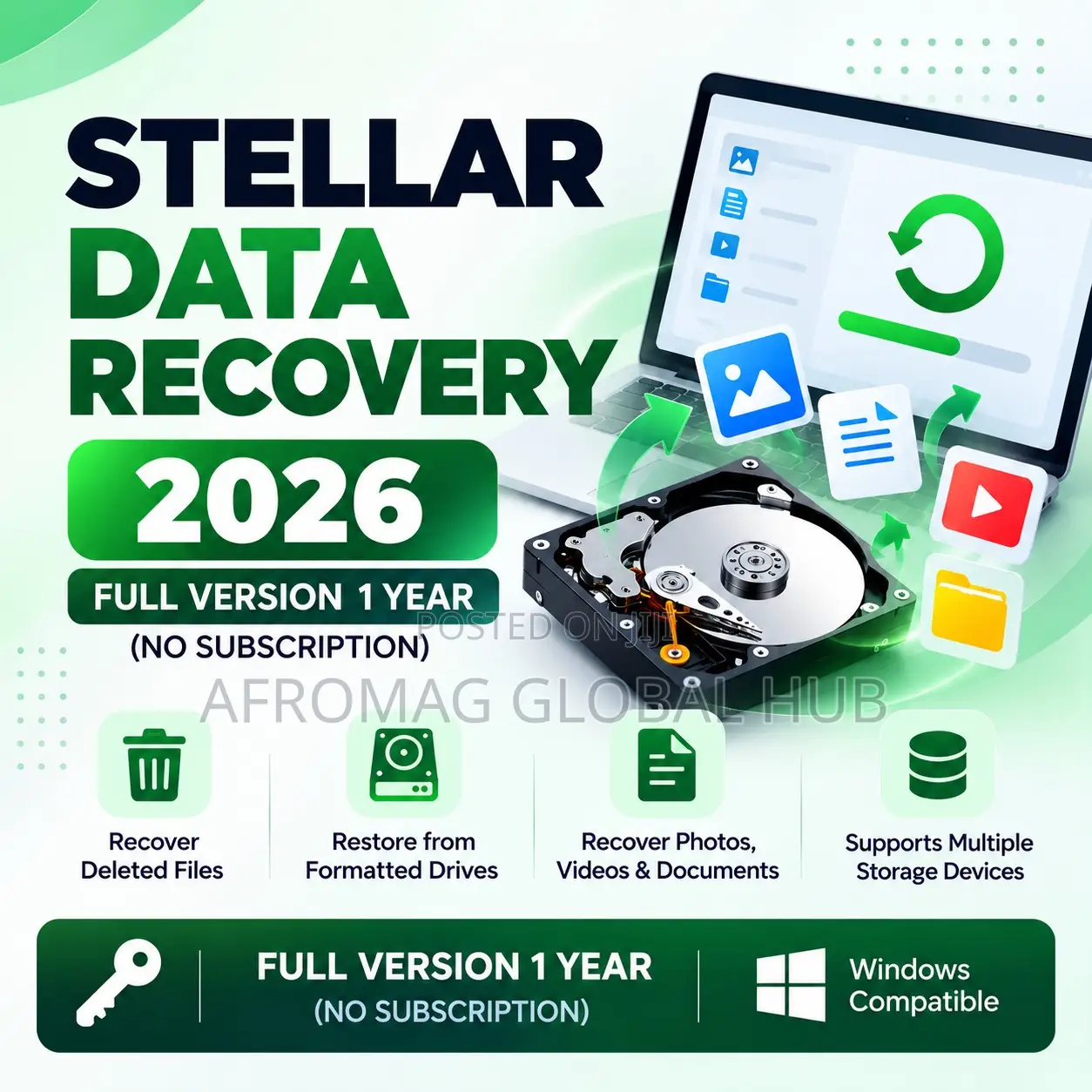 Stellar Data Recovery Activation Key 2026