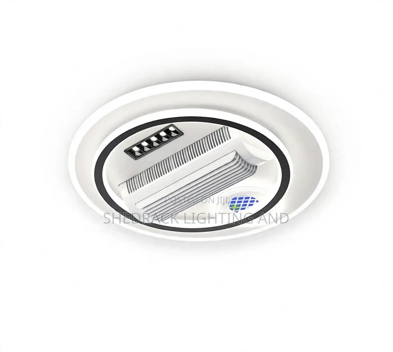 4-in-1 Smart Ceiling Light With Fan & Bluetooth - Brand New!