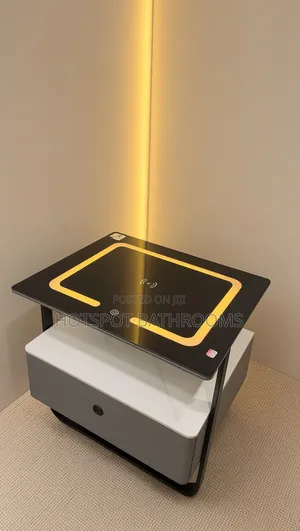 Morden Smart Table With Wireless Charging and Led Lights