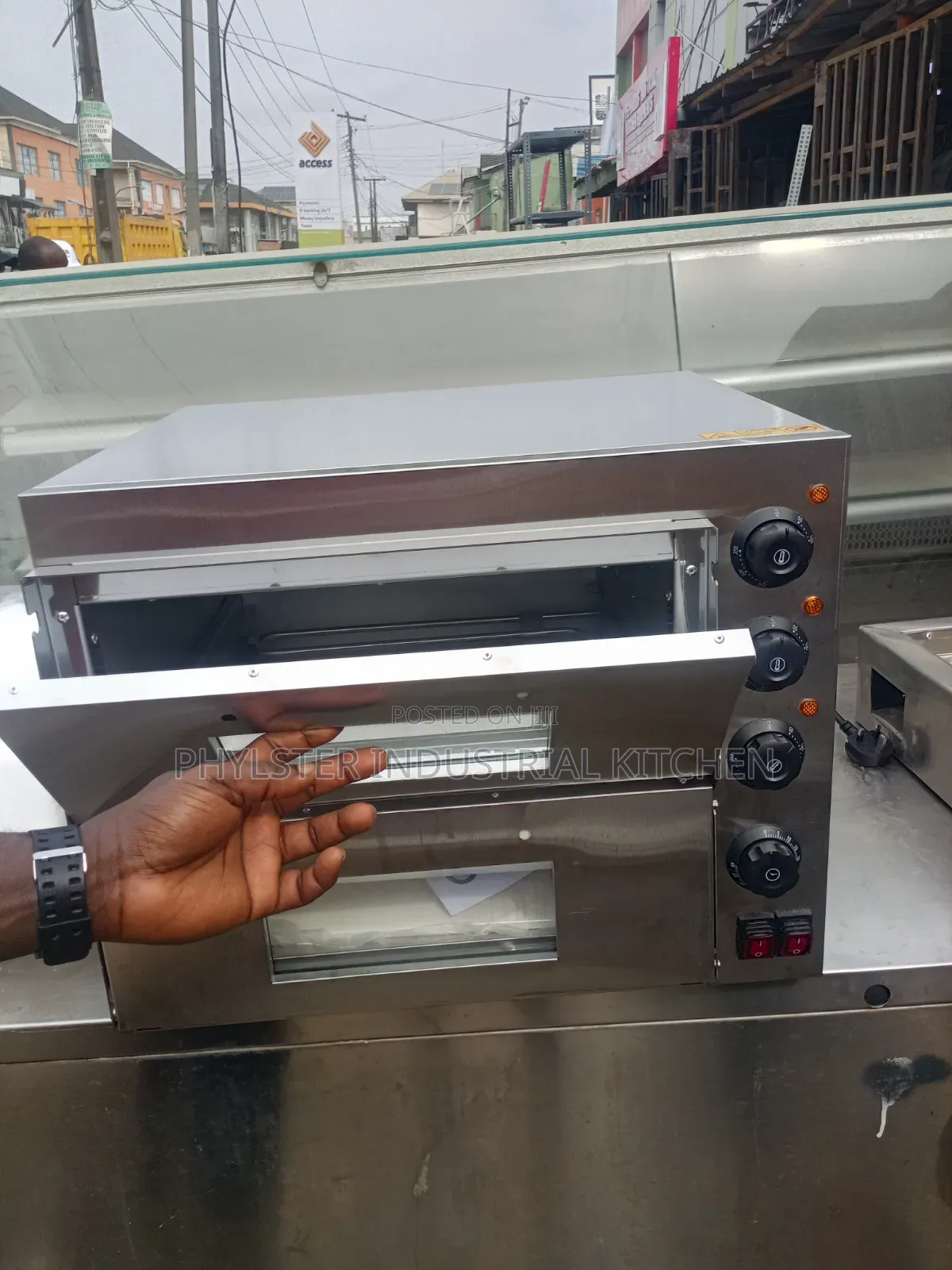 2 Deck Electric Pizza Oven