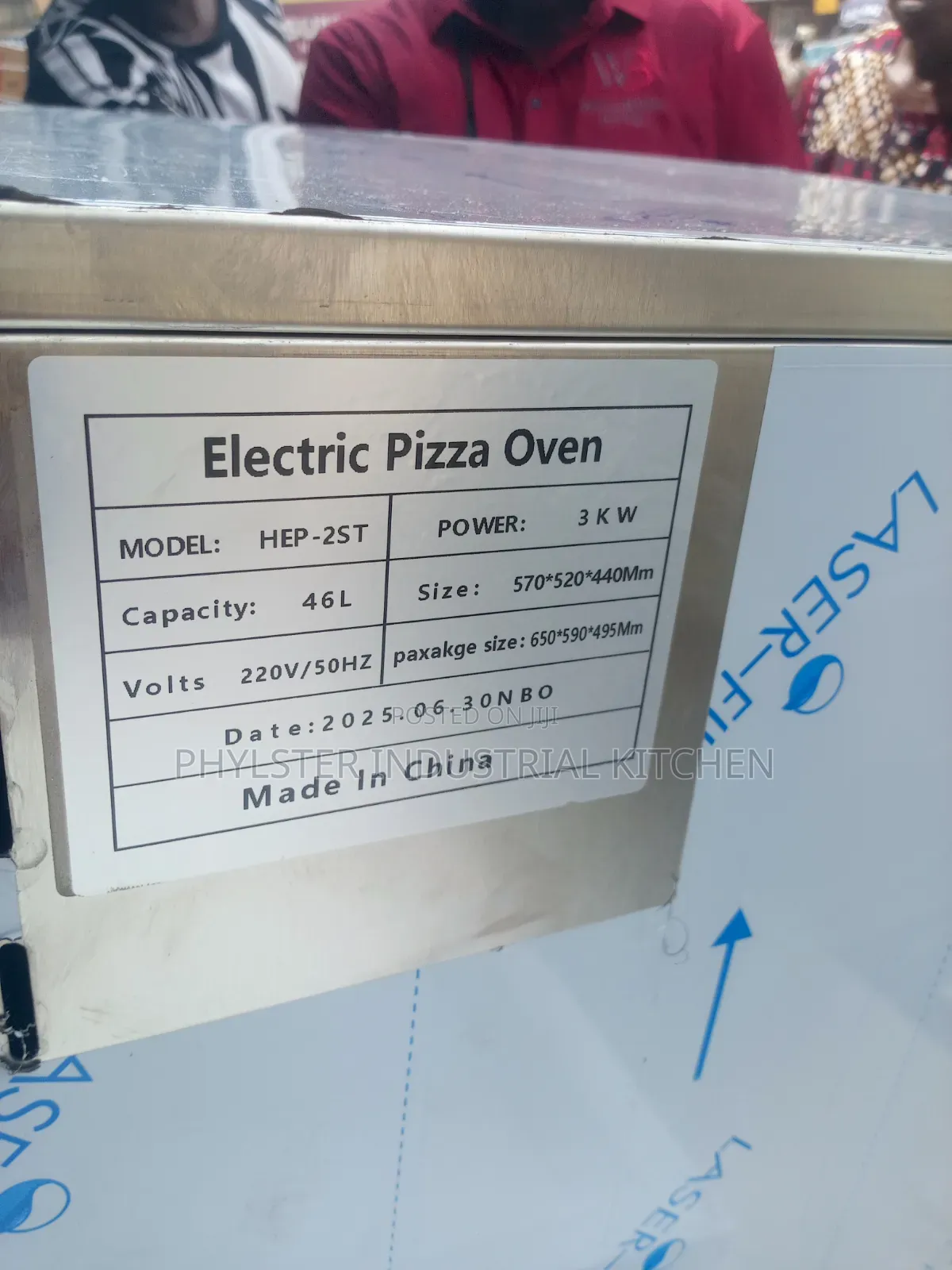 2 Deck Electric Pizza Oven