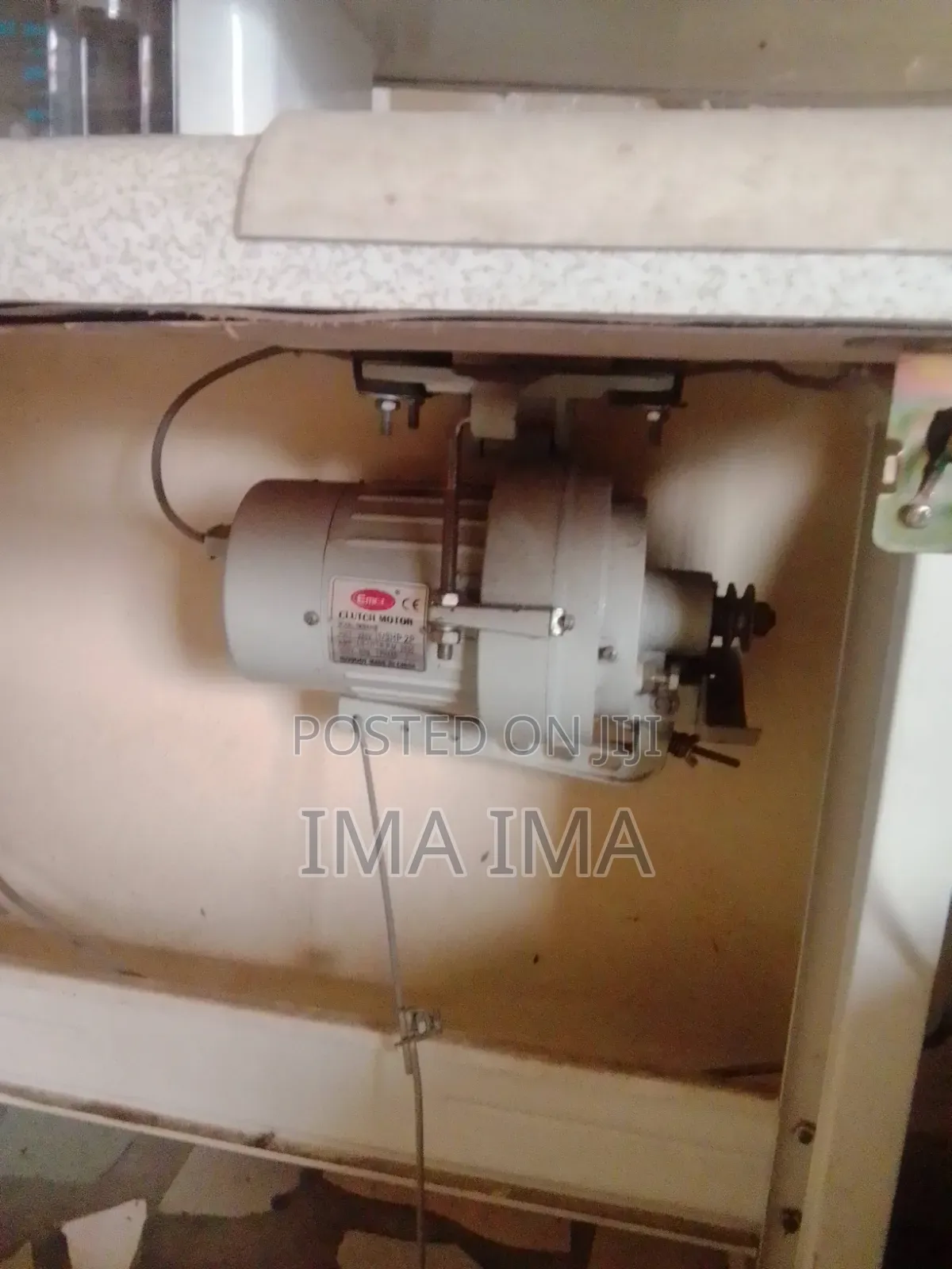 Electric Sewing Machine Stand With Engine.