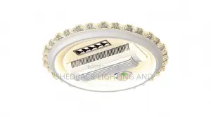 Crystal Crown Smart Ceiling Light - 4-in-1 Luxury Edition!