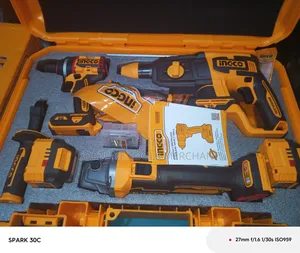 Ingco 3 in 1 Combo (Cordless Drill/Grinder/Hammer Drill)