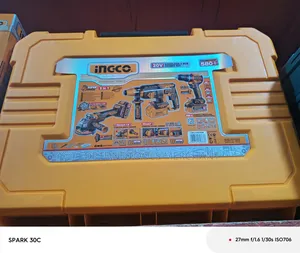 Ingco 3 in 1 Combo (Cordless Drill/Grinder/Hammer Drill)