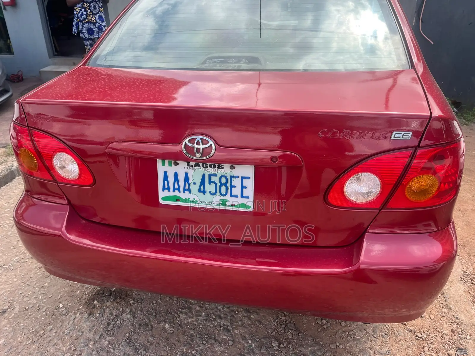 Toyota Corolla 2003 Red
