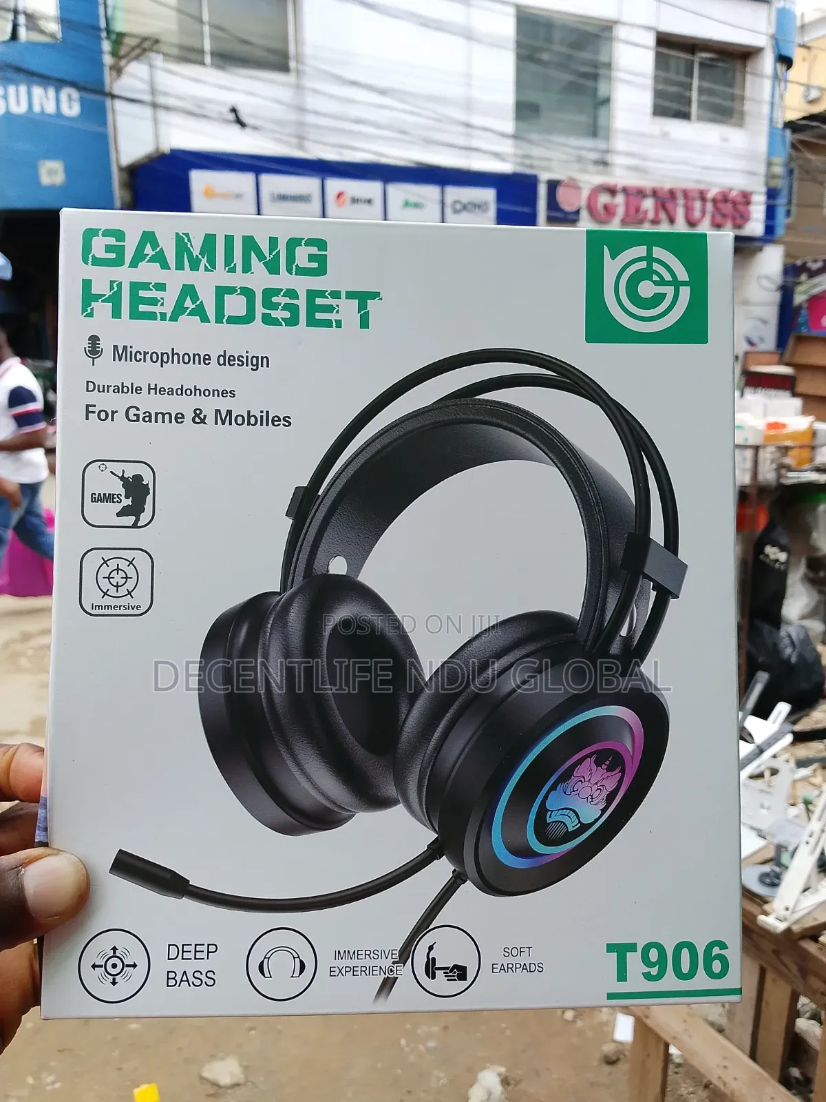 USB Gaming Headset T906