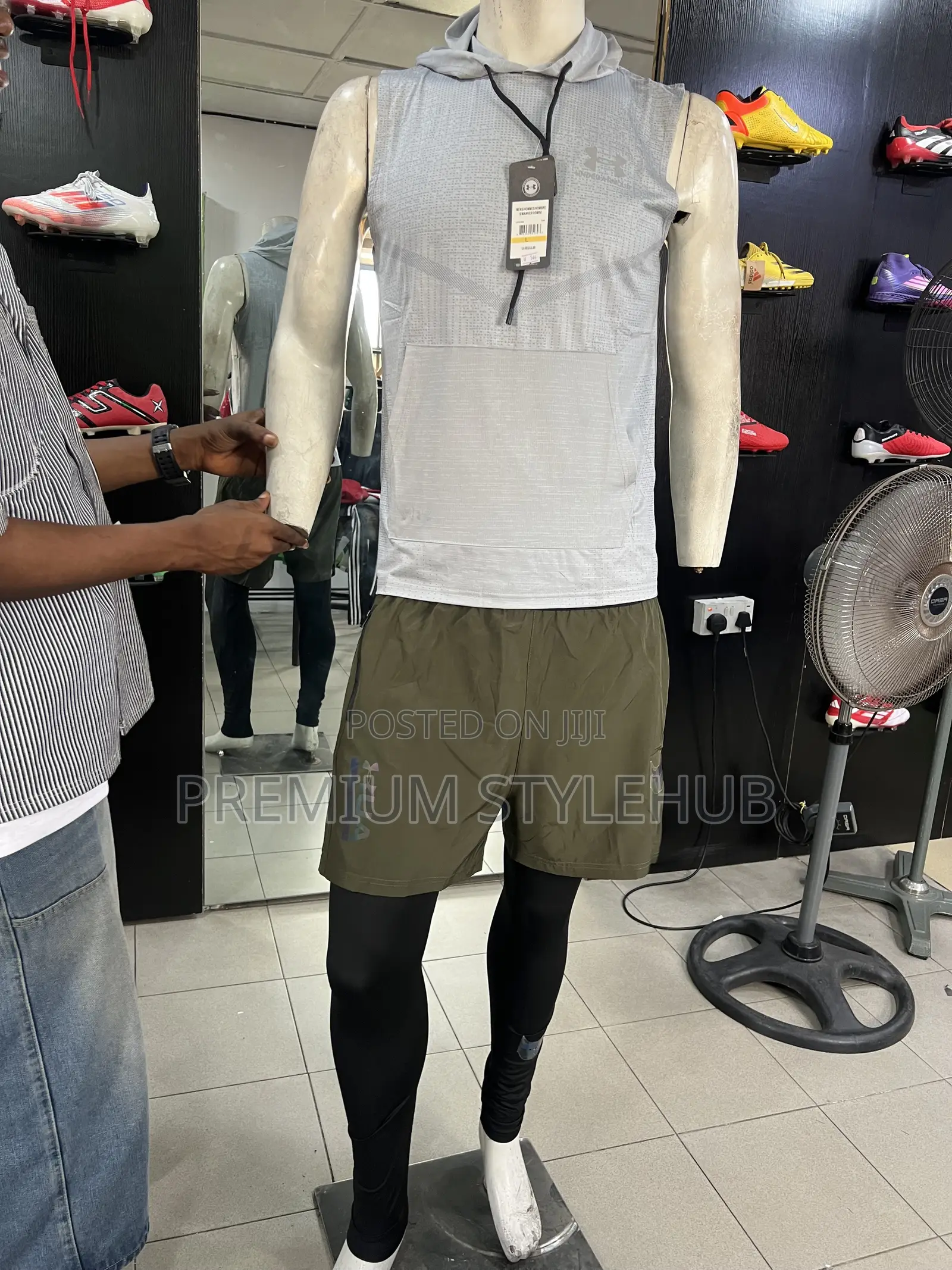 Armless Ash Under Armour Gym Wear