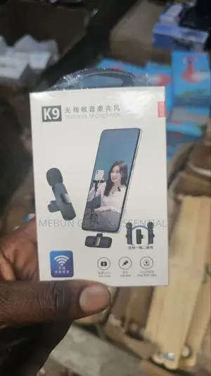 K9 Dual Wireless Lapel Microphone Lavalier Mic