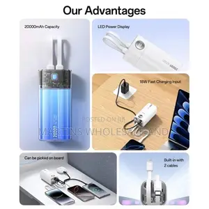ColaSolar 20,000mAh Power Bank