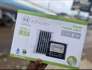 500watt Solar/Street Flood Light With Panel