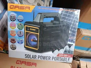 Qasa Solar Power Station With Panel .