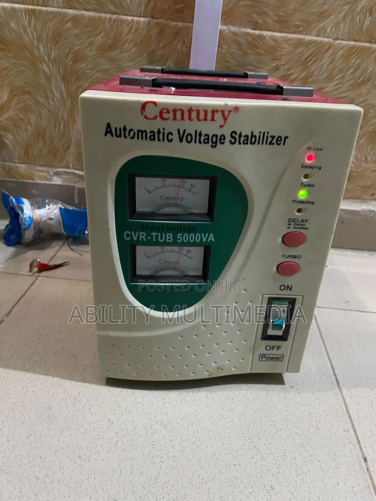 Original 5kva Century Stabilizer