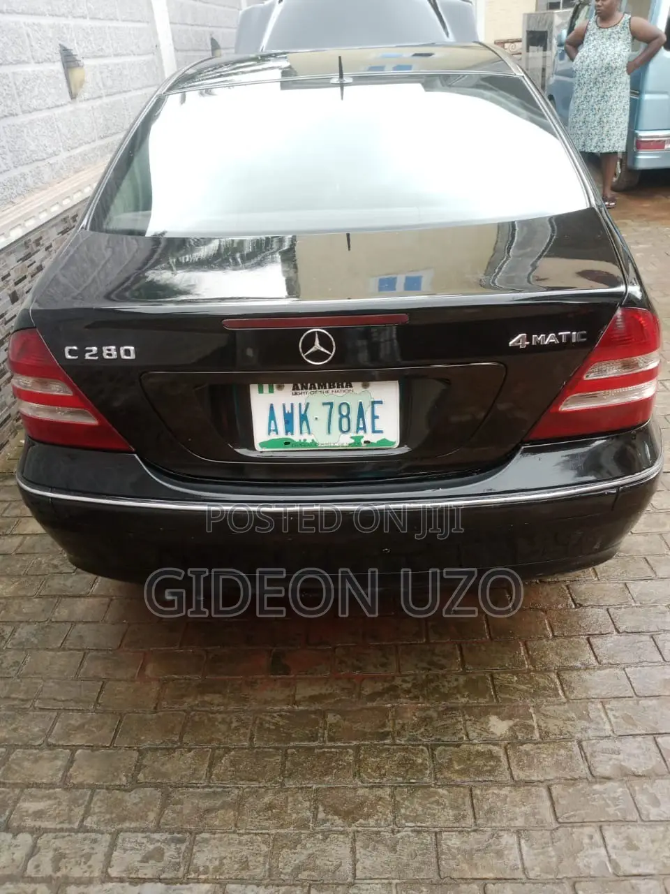 Mercedes-Benz C280 2003 Black
