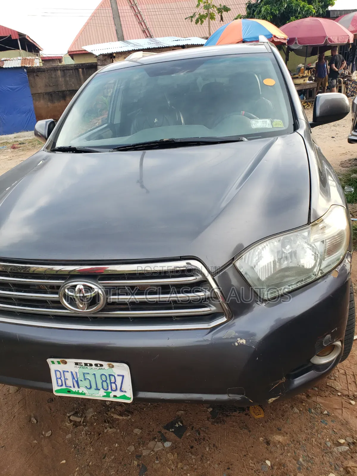 Toyota Highlander 2010 Gray