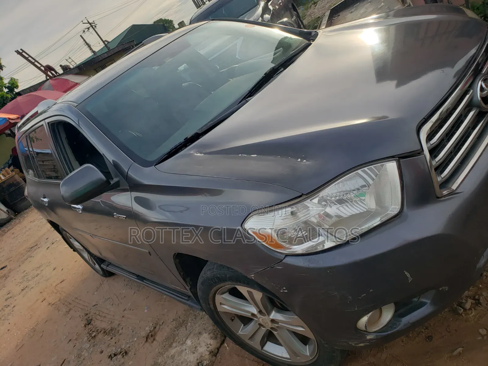 Toyota Highlander 2010 Gray