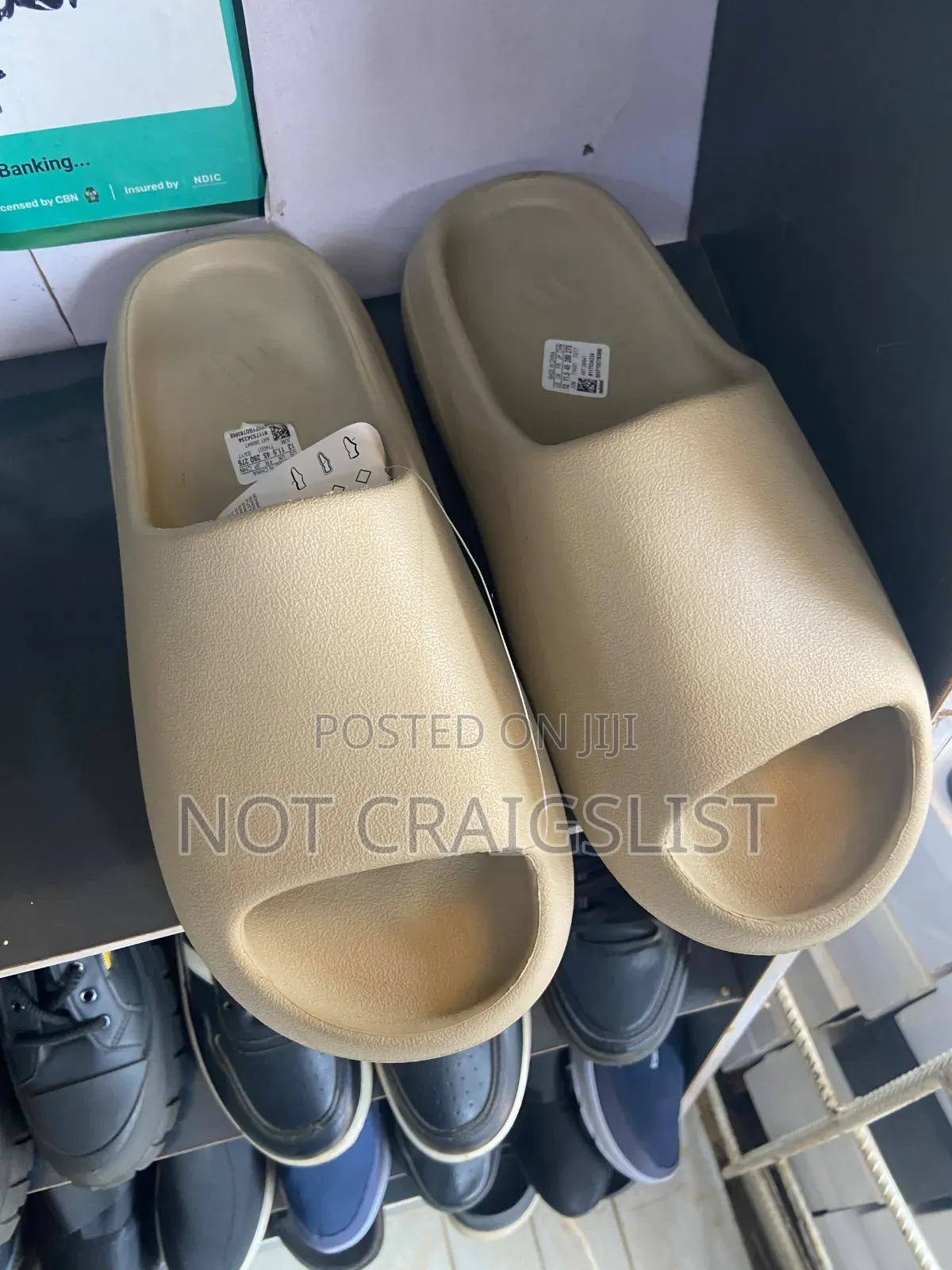 Adidas Cloudfoam Slides – Tested Before Dispatch, Lagos