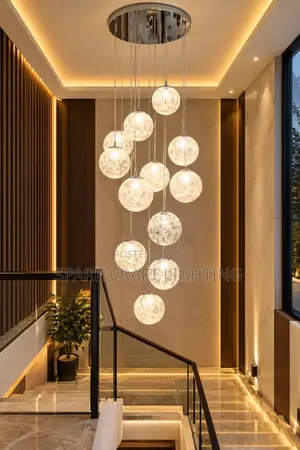 Luxury Stair Case Light by 600mm Chandelier Drop Light