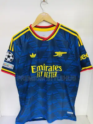 Arsenal Away Jersey With Badges