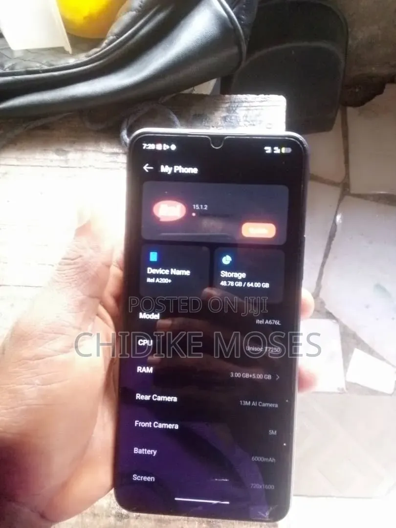 Itel A200+ 64 GB Blue
