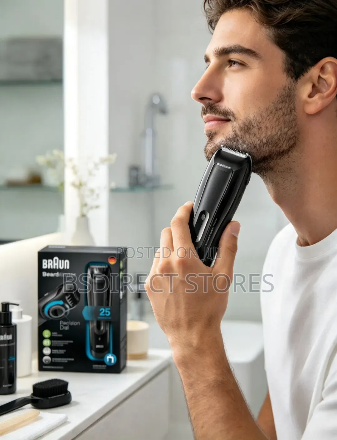 Braun BT5070 Cordless or Corded Rechargeable Beard and Stubble Trimmer