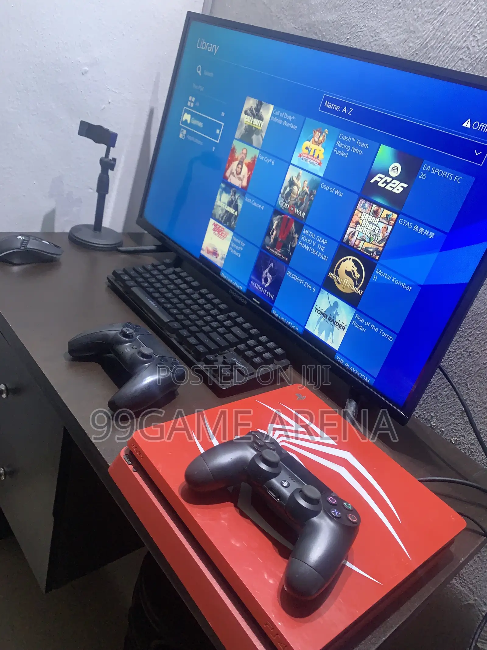 Sony PlayStation 4 Slim (Customize & Hacked)