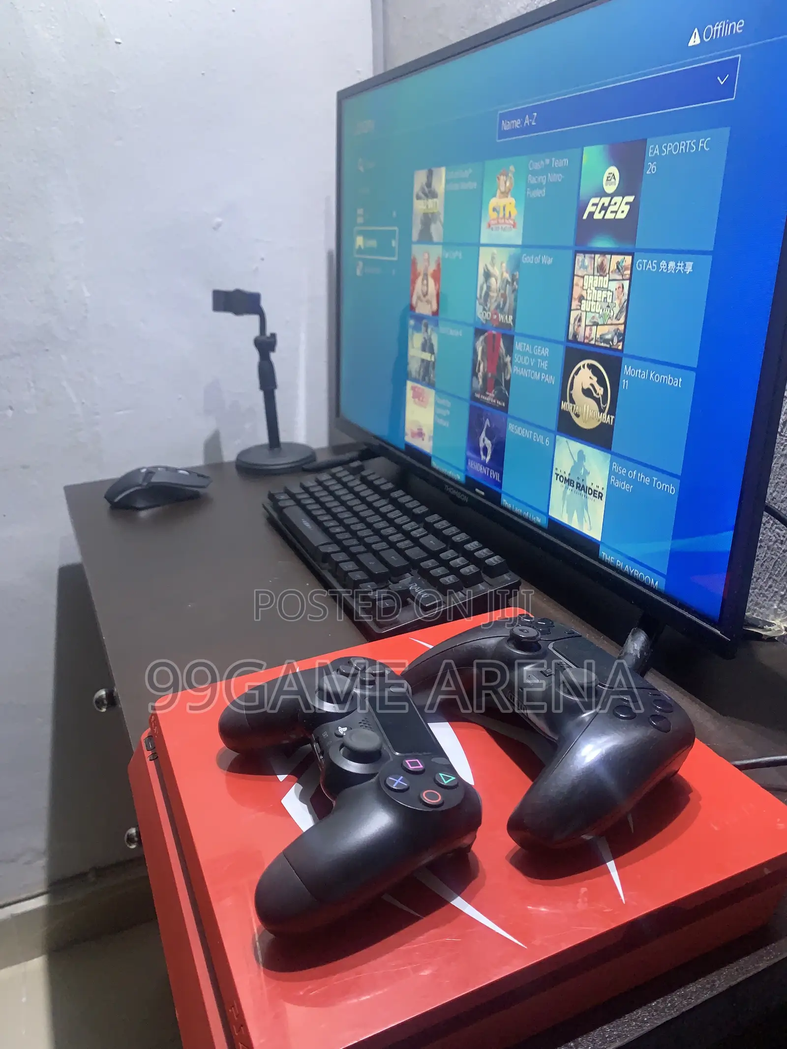 Sony PlayStation 4 Slim (Customize & Hacked)