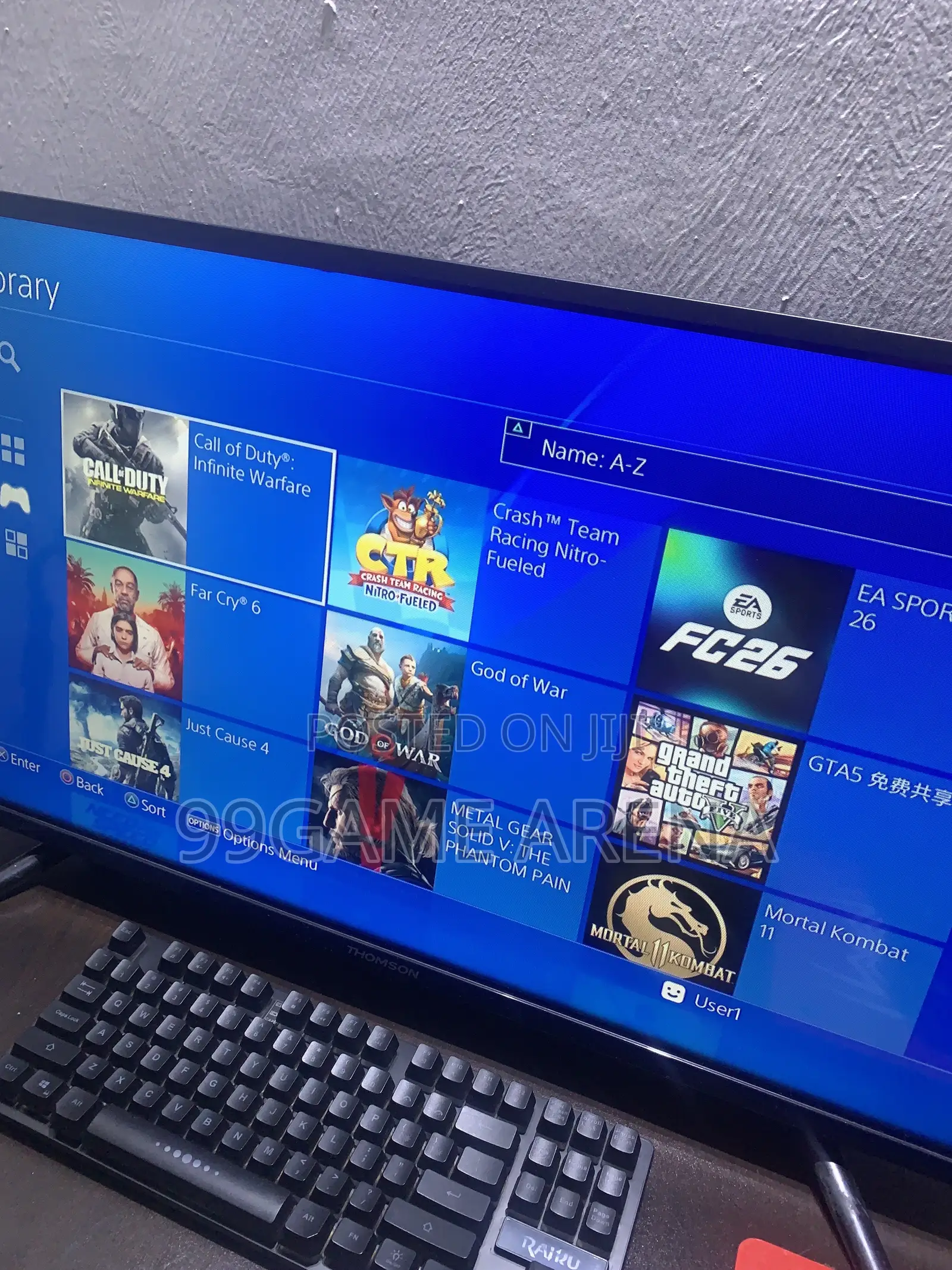 Sony PlayStation 4 Slim (Customize & Hacked)