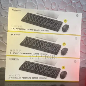 Micropack Km205w Wireless Keyboard & Mouse