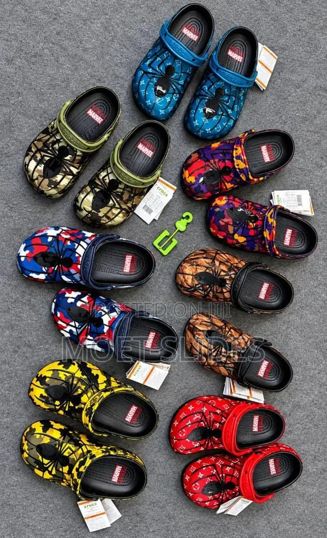 New Spider Man Crocs