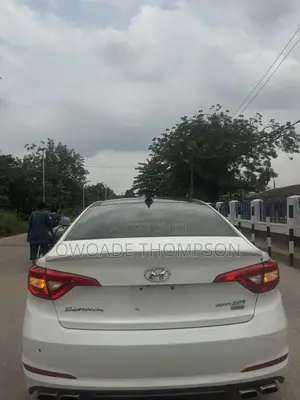 Hyundai Sonata Sport 2.0T 4dr Sedan (2.0L 4cyl Turbo 6A) 2015 White