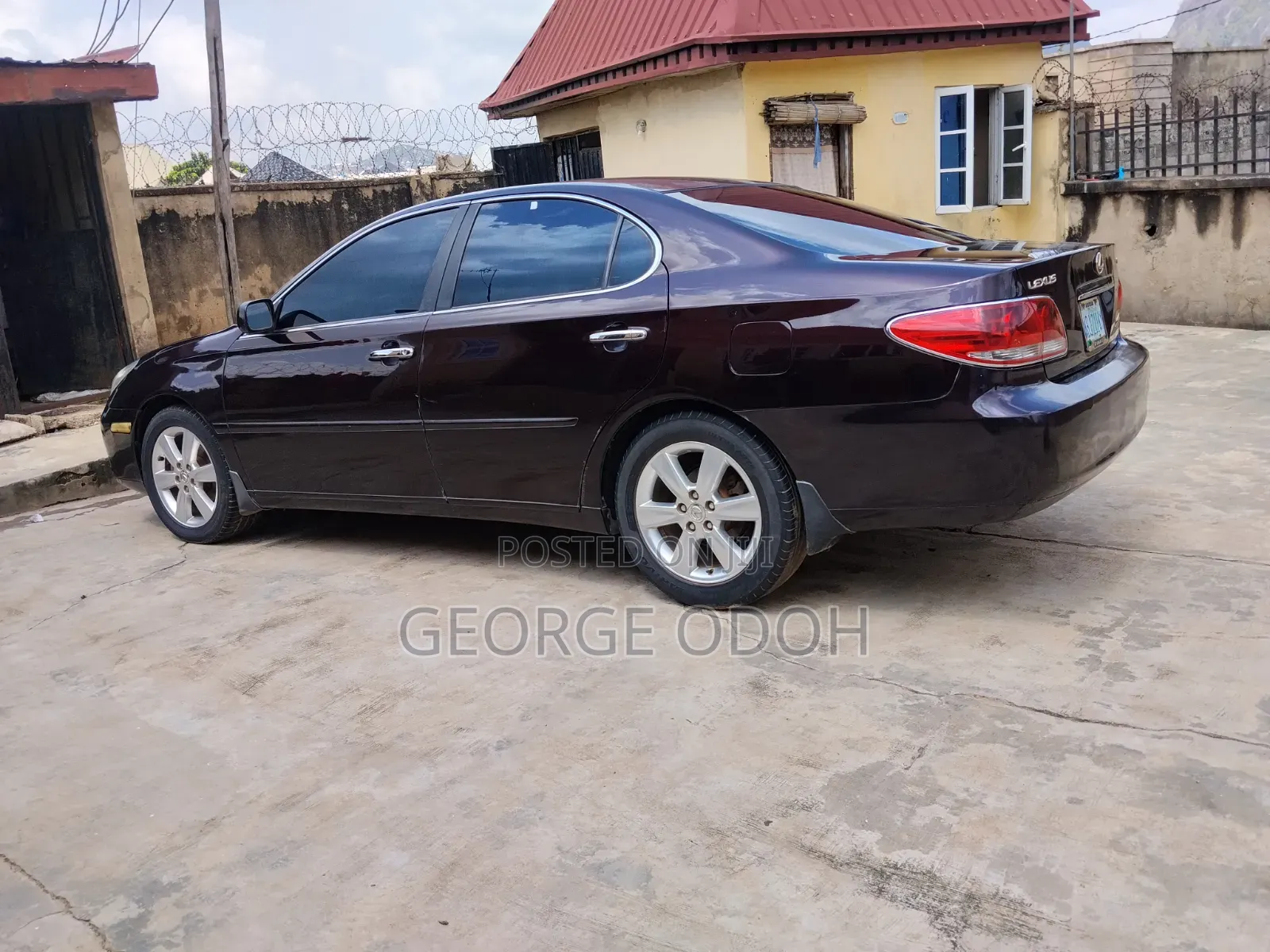 Lexus ES 330 2005 Maroon