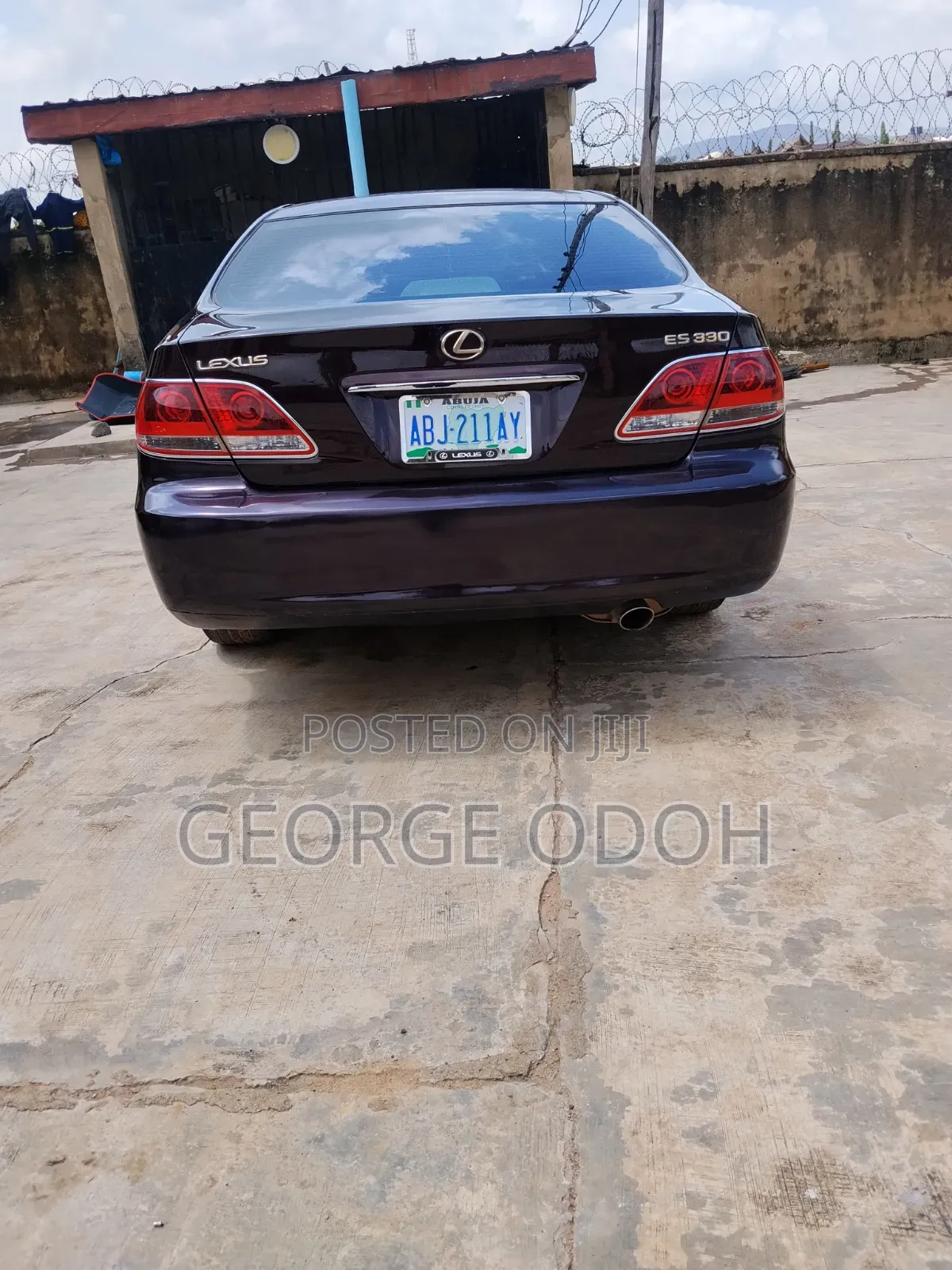 Lexus ES 330 2005 Maroon