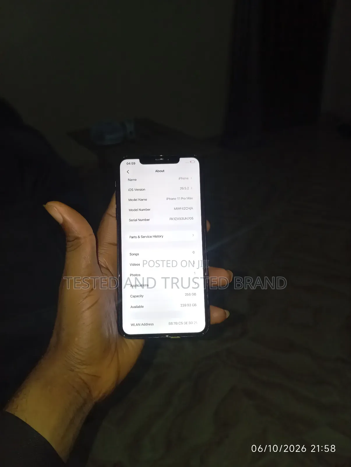 Apple iPhone 11 Pro Max 256 GB Gray