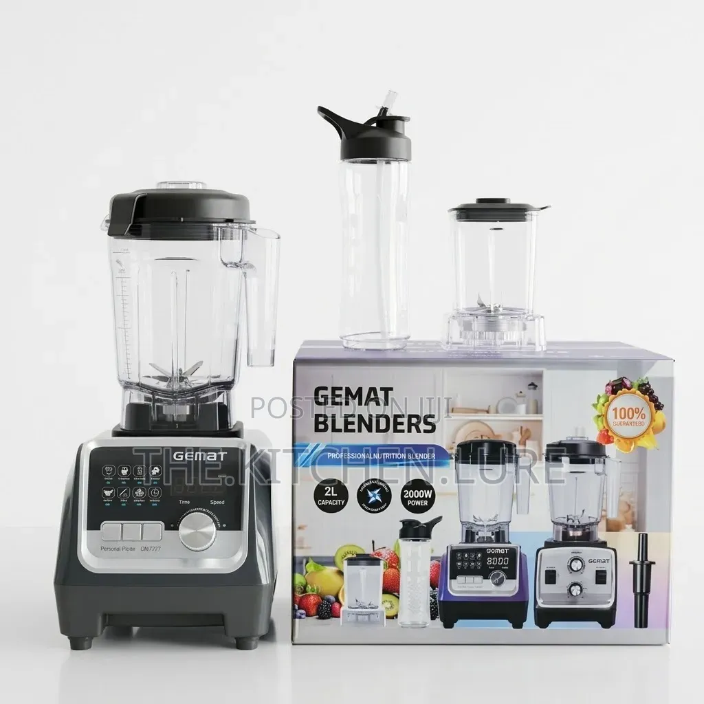 Gemat 3-in-1Professional Multi-Purpose Blender Set