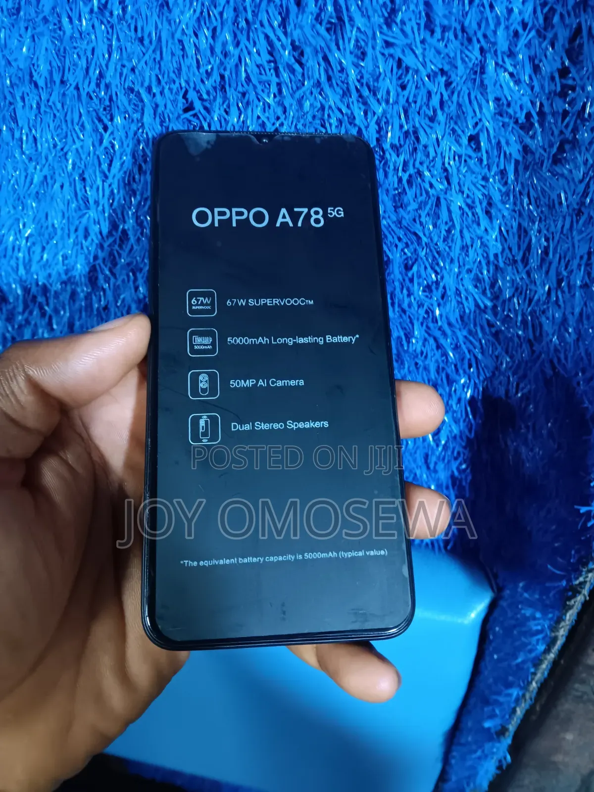 Oppo A78 5G 256 GB Black