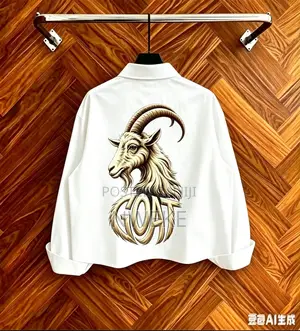 I Am the Goat Oversized Shirt White & Black Streetwear M to XXL