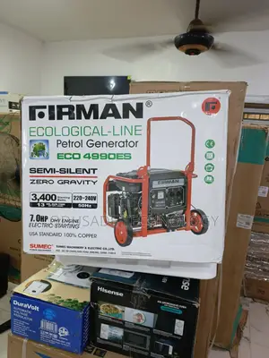 Sumec Petrol Generator Eco 4990es 3.4kva