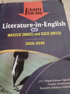 Literature in English for Waec and Neco