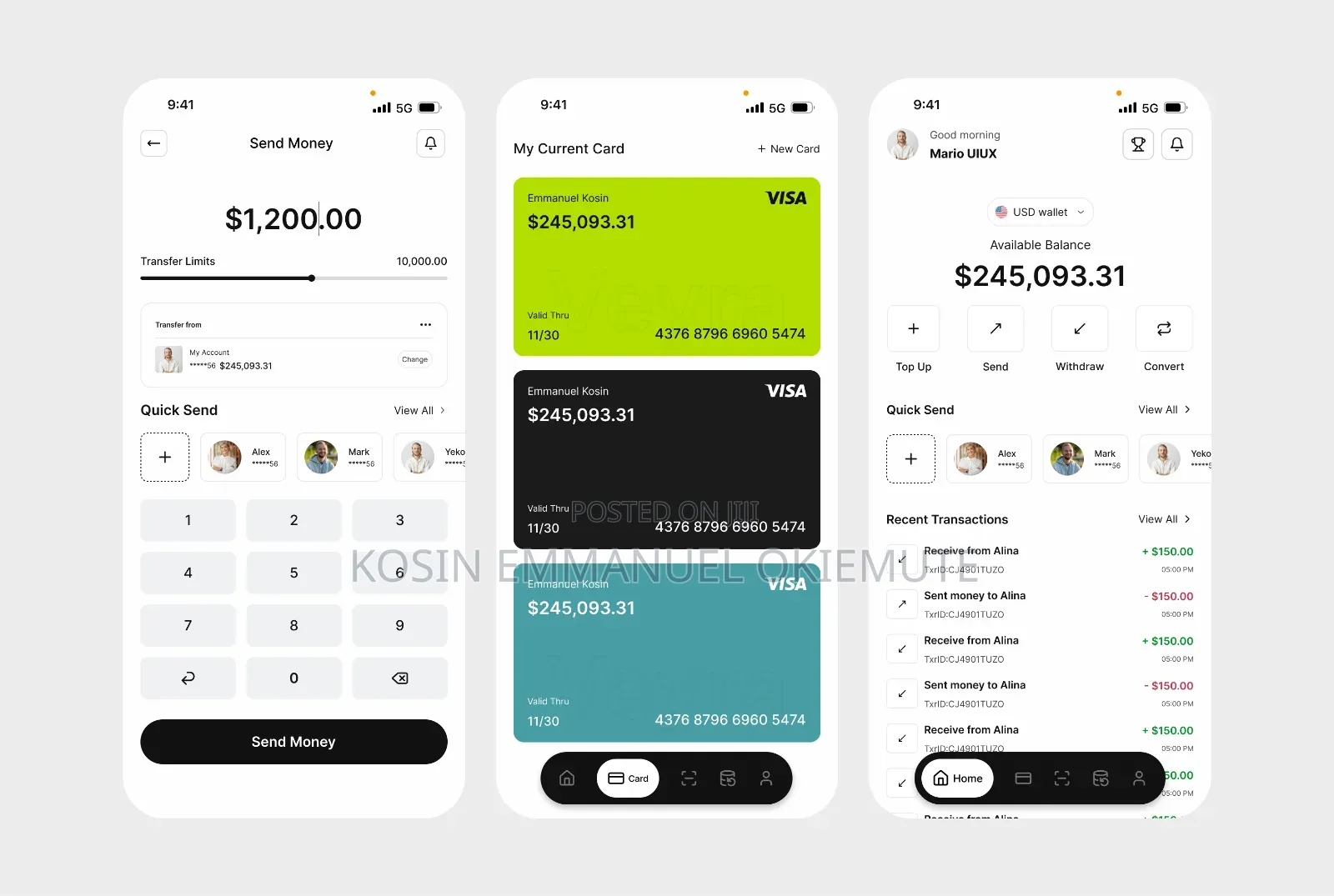Ui/Ux Design for Mobile App