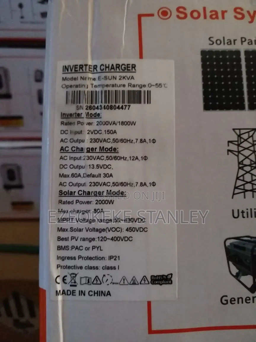 2kva Sako Hybrid Inverter