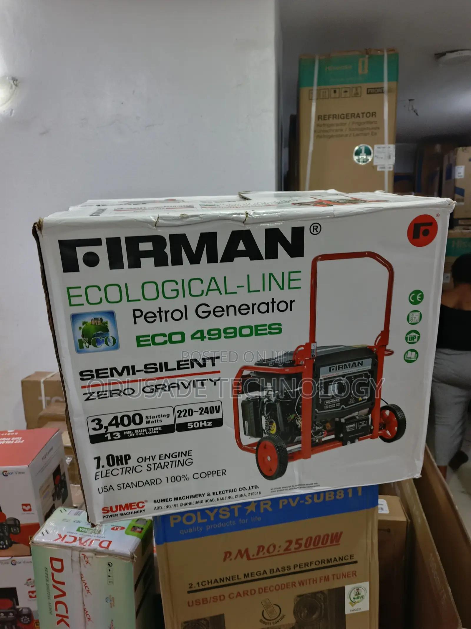 Eco 4990es 3.4kva Sumec Generator