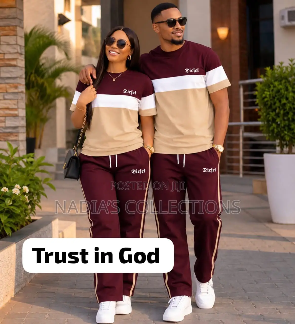 2pieces Up and Down Unisex Wears